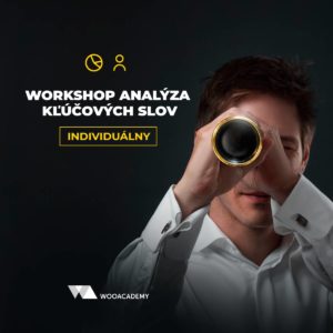 Individuálny workshop Analýza kľúčových slov
