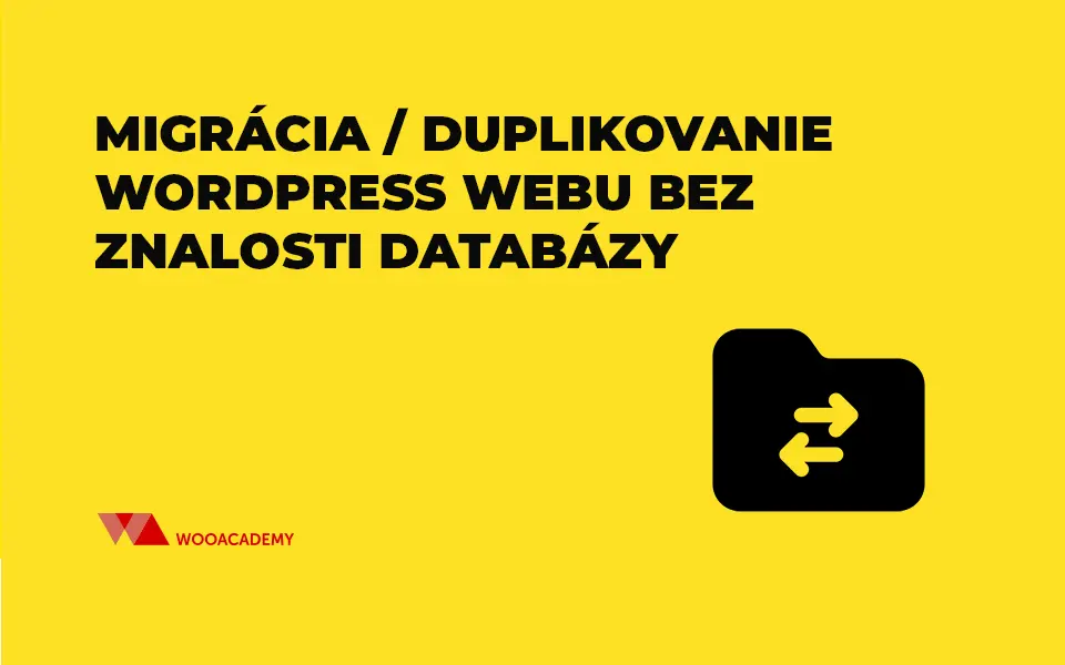 ako presunut duplikovat wordpress web