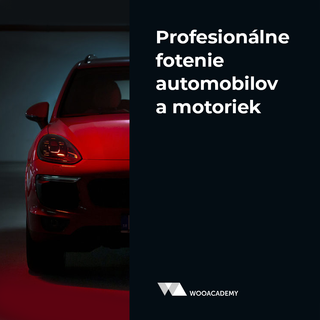 Profesionálne fotenie automobilov a motoriek