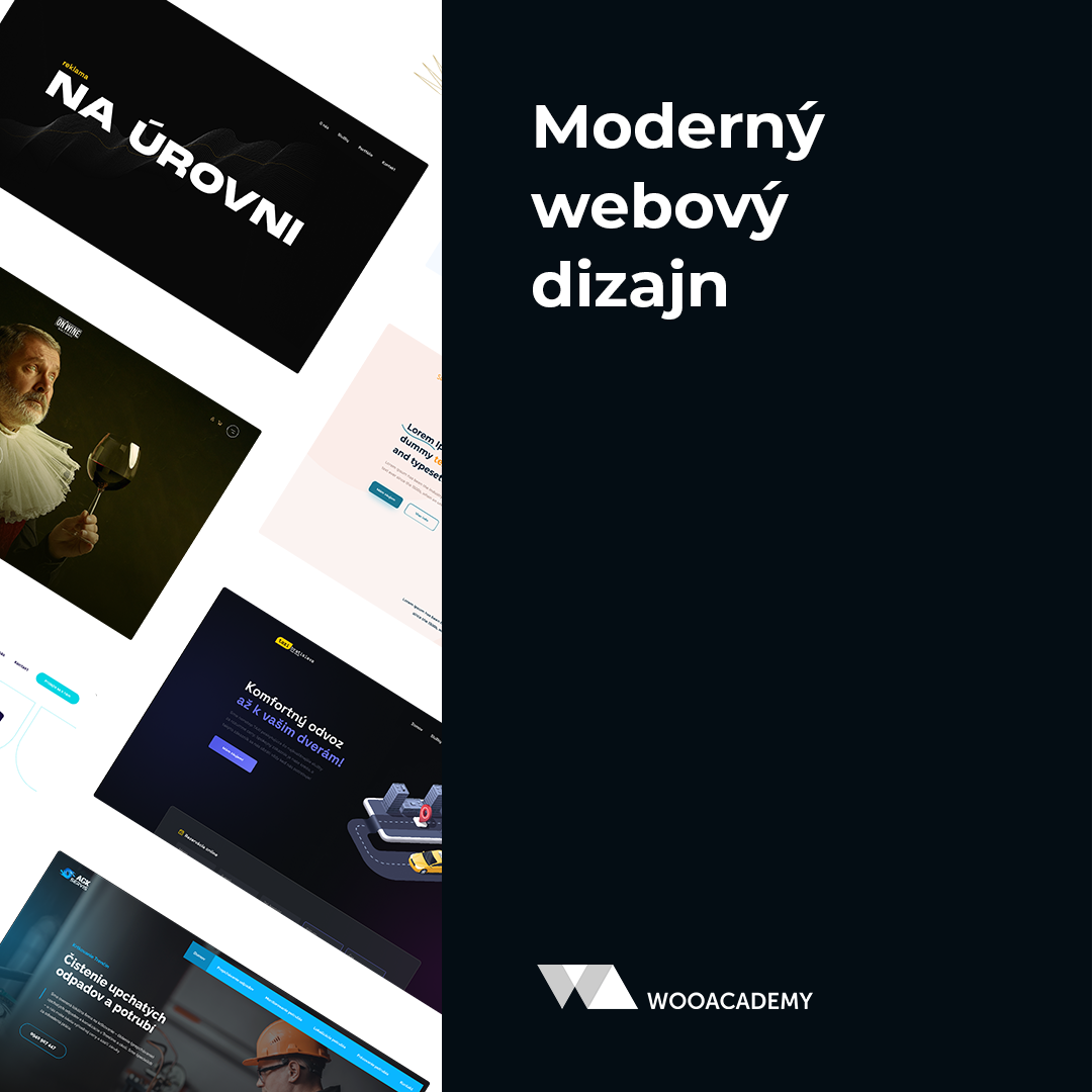 Moderný webový dizajn (web dizajn)